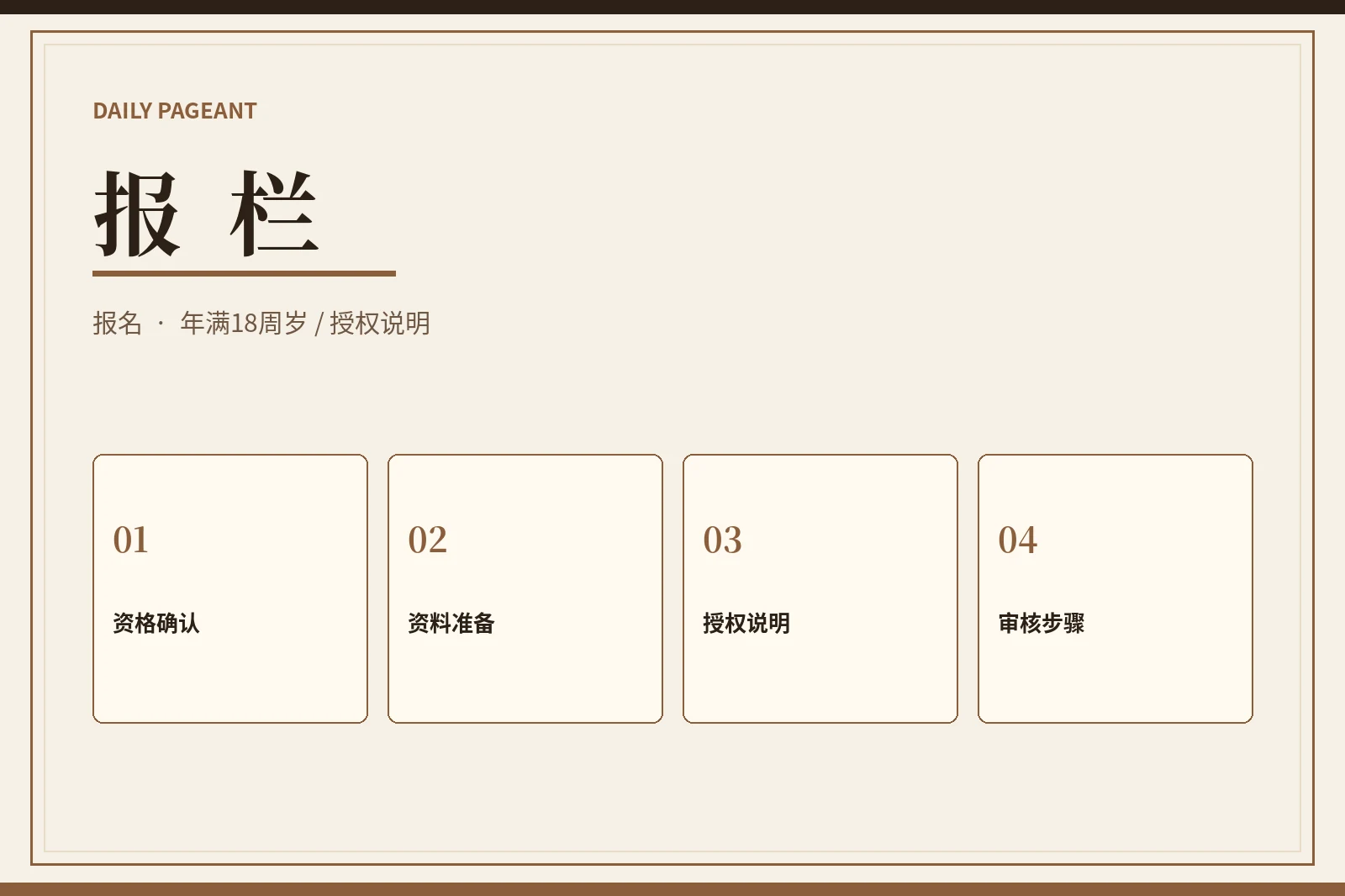 报栏